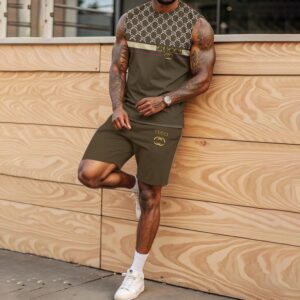 Gucci Tank Top & Shorts Set For Men TTSO-GCC-HYT-TT-250404