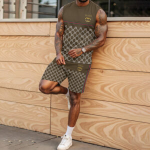 Gucci Tank Top & Shorts Set For Men TTSO-GCC-HYT-TT-250405