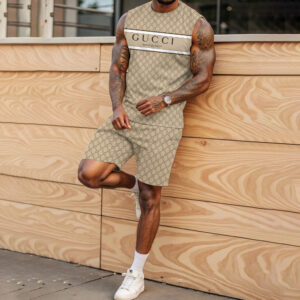 Gucci Tank Top & Shorts Set For Men TTSO-GCC-HYT-TT-250402