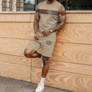 Gucci Tank Top & Shorts Set For Men TTSO-GCC-HYT-TT-250401