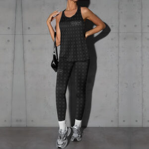 Coach Tank Top & Leggings Combo FTLG-CCH-HYT-HT-230406