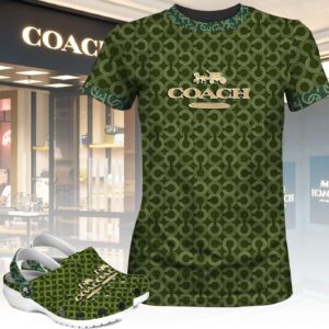 NEW RELEASE-COACH®: Signature Crocs & T-Shirt THY0601NKT08