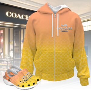 NEW RELEASE-COACH®: Premium Crocs & Hoodie THY0619NKT05