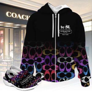 NEW RELEASE-COACH®: Premium Crocs & Hoodie THY0619NKT01