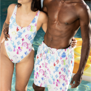 Louis Vuitton | Luxury  Swimsuit + Short Couple Set for Summer Vacation LYA21032501