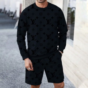 Louis Vuitton | Best Selling Limited Edition Luxury Brand Sweatshirt + Short LYA29032511