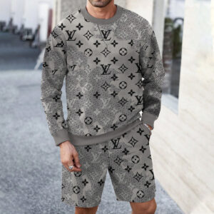 Louis Vuitton | Best Selling Limited Edition Luxury Brand Sweatshirt + Short LYA29032517
