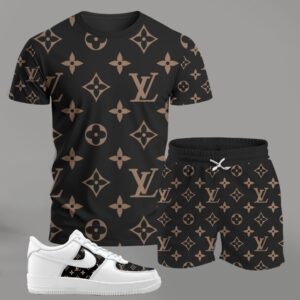 LV | Premium Tracksuit And Sneaker Combo For Men CHIC5230104