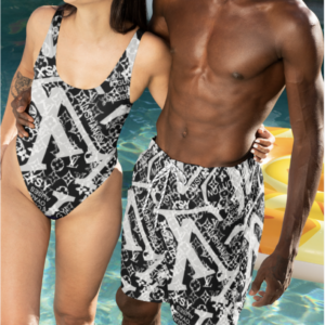 Louis Vuitton | Luxury  Swimsuit + Short Couple Set for Summer Vacation LYA21032512