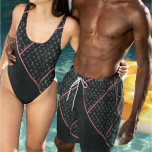 LV | Luxury  Swimsuit + Short Couple Set for Summer Vacation LYA21032514