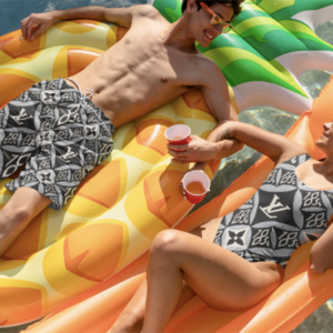LV | Luxury  Swimsuit + Short Couple Set for Summer Vacation LYA21032529