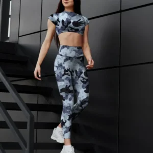LV | Premium Crop Top Leggings Set AT21