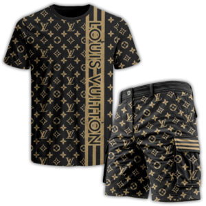 LV | Premium T-Shirt & Cargo Shorts Set CB240-LV-HYT-TT-13062502