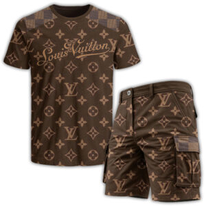 LV | Premium T-Shirt & Cargo Shorts Set CB240-LV-HYT-TT-13062504