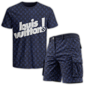 LV | Premium T-Shirt & Cargo Shorts Set CB240-LV-HYT-TT-13062505