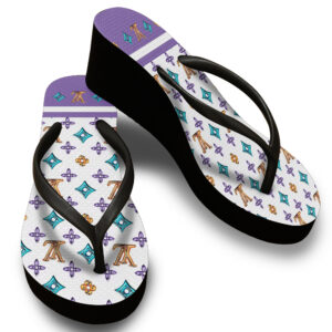 LV | Premium High Wedge Flip Flops FLF254-LV-HYT-TT-27062504