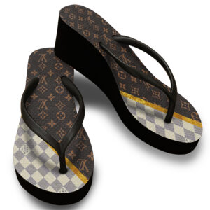 LV | Premium High Wedge Flip Flops FLF254-LV-HYT-TT-27062506