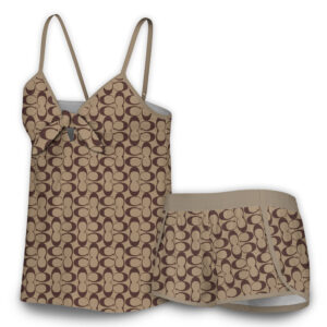 COACH | Premium Women's Tank Top & Shorts Sleep Set SSS195-CCH-HYT-TT-09062501