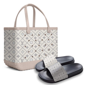 LV | Premium Slipper & Rubber Tote Bag Combo CB200-LV-HYT-NA-05062503