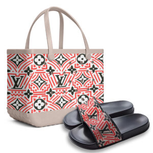 LV | Premium Slipper & Rubber Tote Bag Combo CB200-LV-HYT-NA-05062505