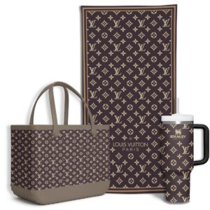 LV | Premium Rubber Tote Bag Summer Set CB257-LV-HYT-NA-04072501