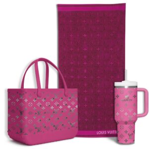 LV | Premium Rubber Tote Bag Summer Set CB257-LV-HYT-NA-04072503