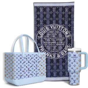 LV | Premium Rubber Tote Bag Summer Set CB257-LV-HYT-NA-04072506